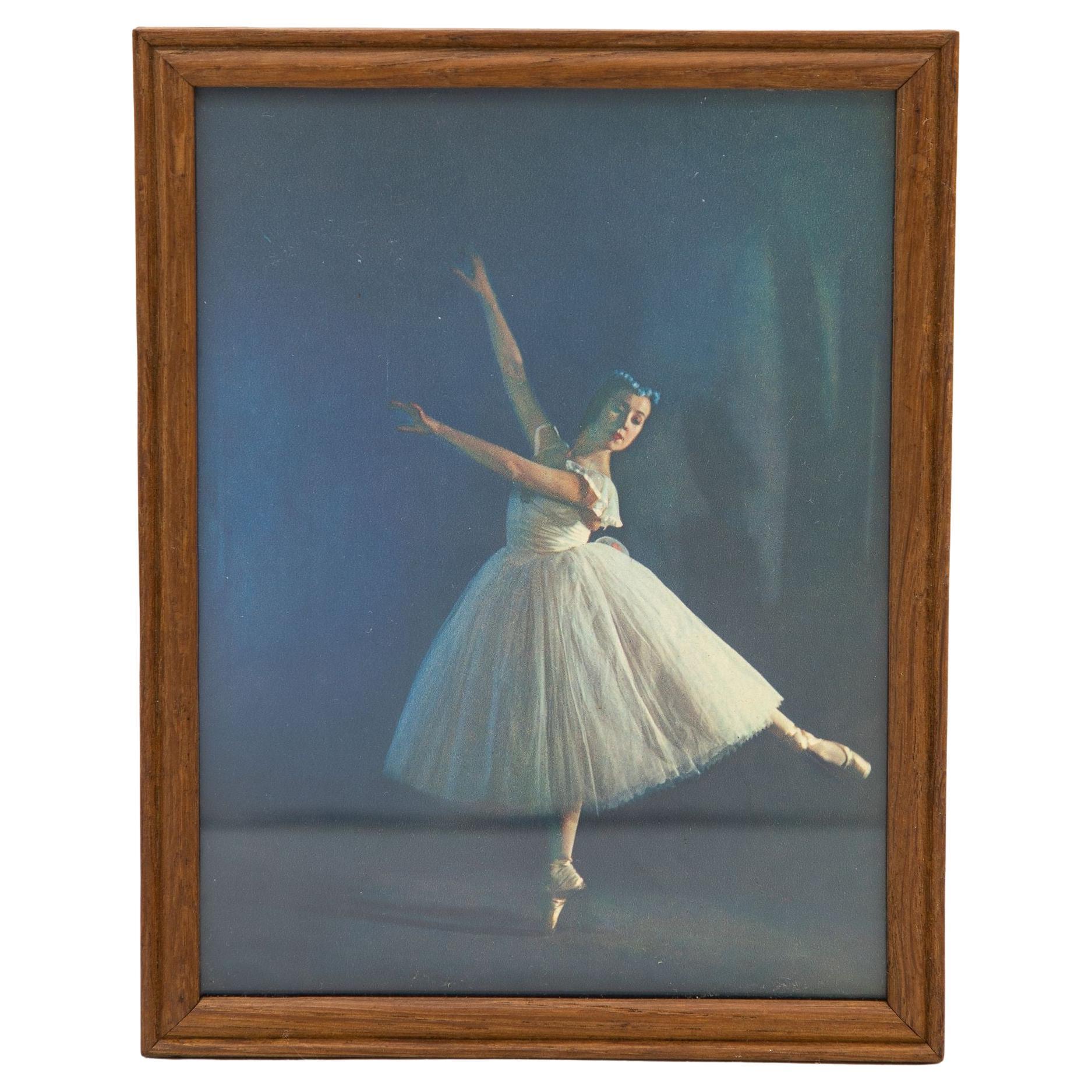 Ballerina Photo by David Kronig, a Series, UK Mid Century For Sale