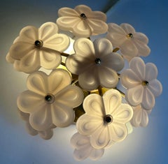 Ballerina Pink Wall Light, Murano Glass, 1980's