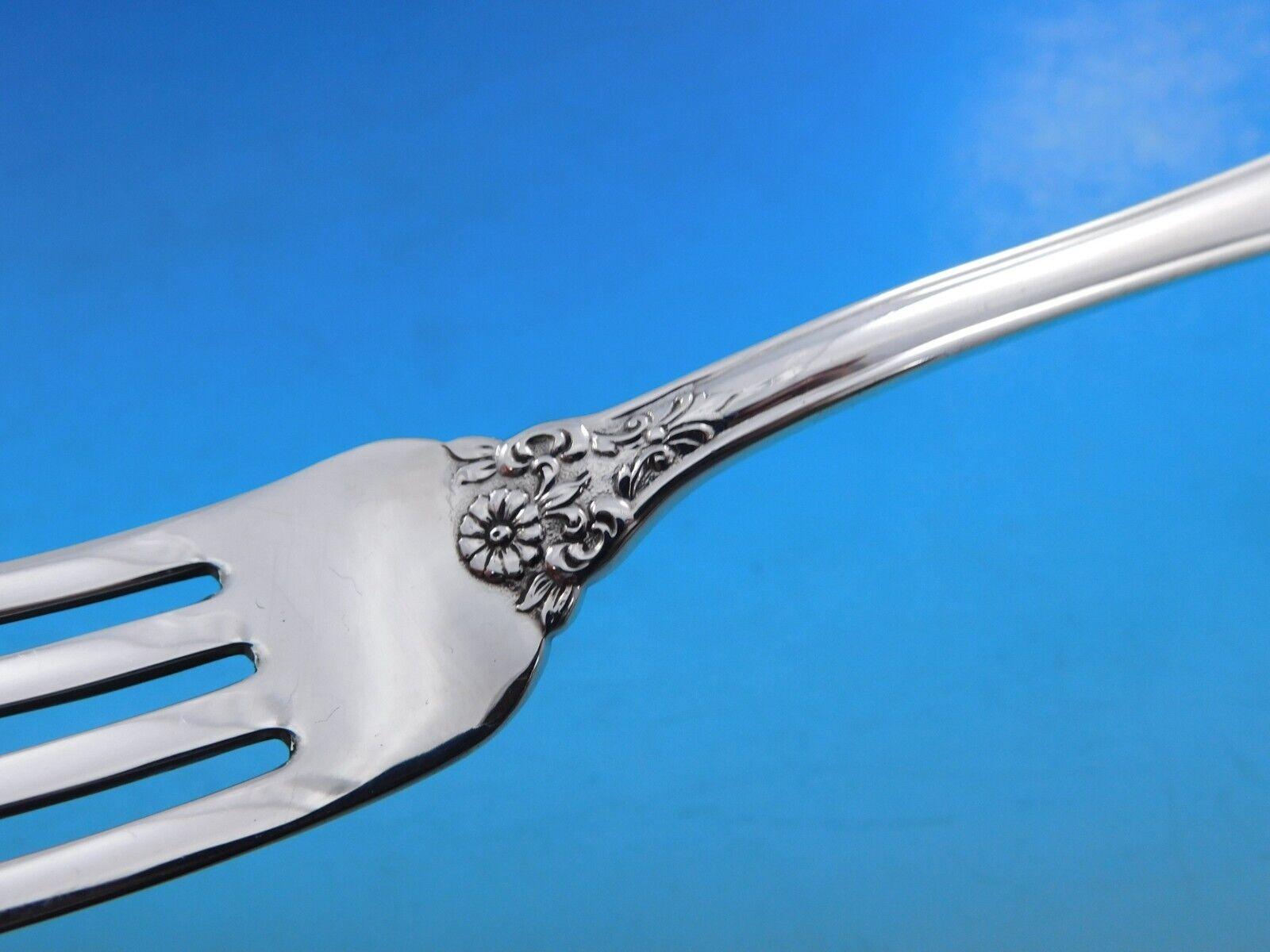 Argento 925 Ballet by Weidlich Set di posate in argento Sterling 8 Servizio 60 pezzi Dimensione Cena in vendita