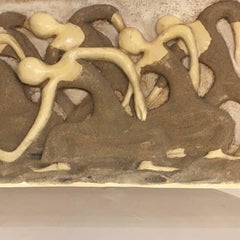 Ballet Dancers Resin Wall Sculpture by Finesse Originals, 1940s