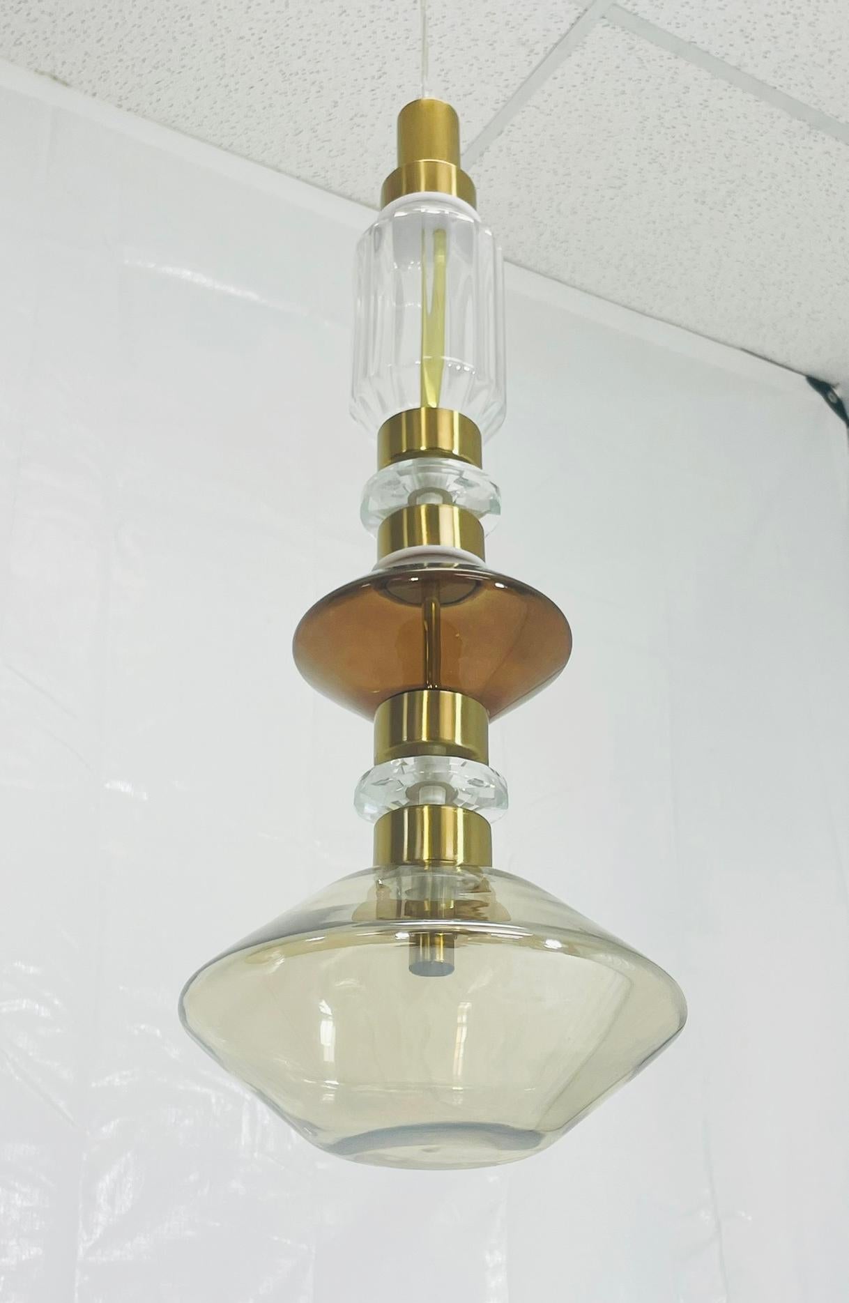 Hand-Crafted Ballet No. 1 Pendant by Massimiliano Raggi for Sicis, Italy – One Pair Available For Sale