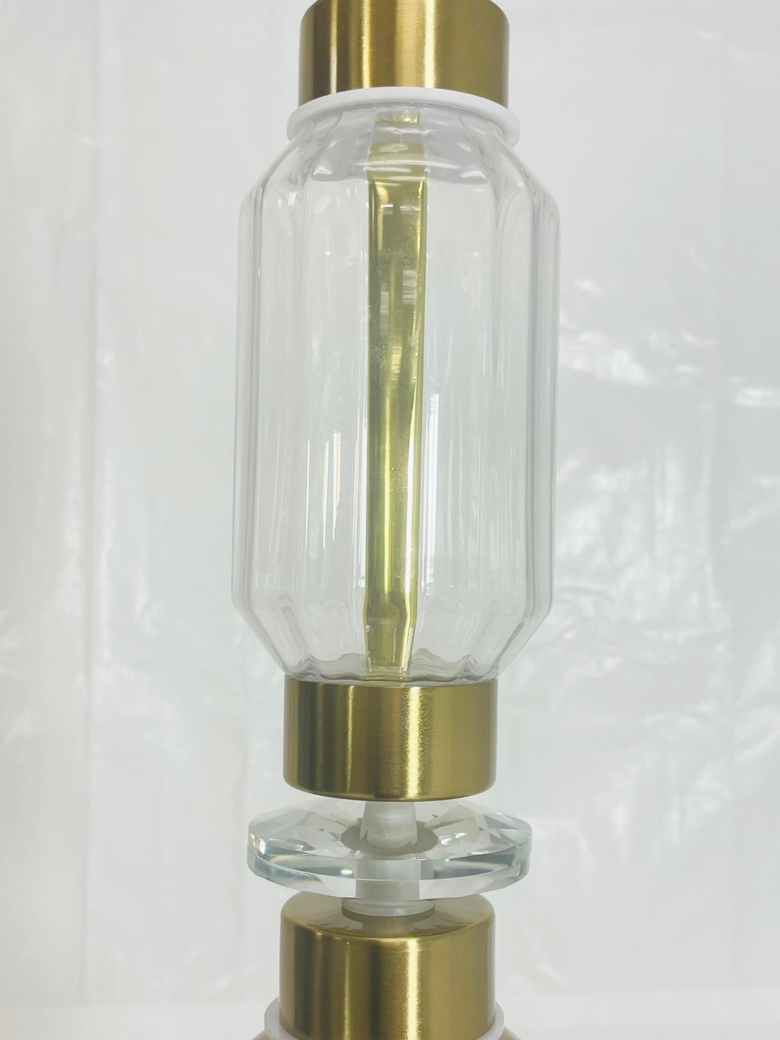 Brass Ballet No. 1 Pendant by Massimiliano Raggi for Sicis, Italy – One Pair Available For Sale