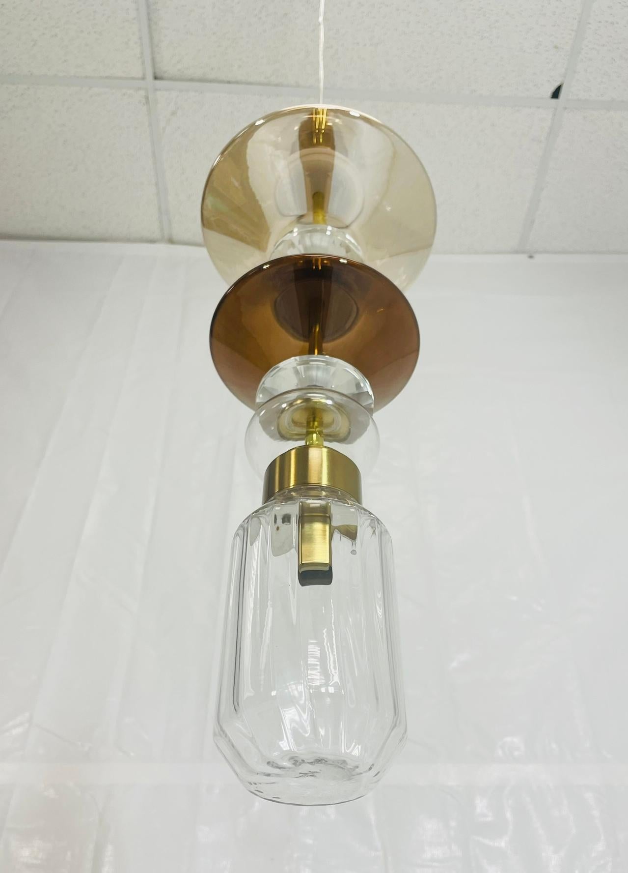 italien Pendentif Ballet No. 2 par Massimiliano Raggi pour Sicis, Italie - Verre d'art moderne en vente