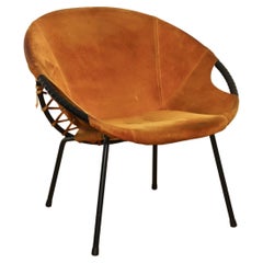 Ballon Armchair by Lusch Erzeugnis for Lusch & Co, Germany 1960's