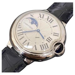 Ballon Bleu de Cartier watch with moon phase automatic