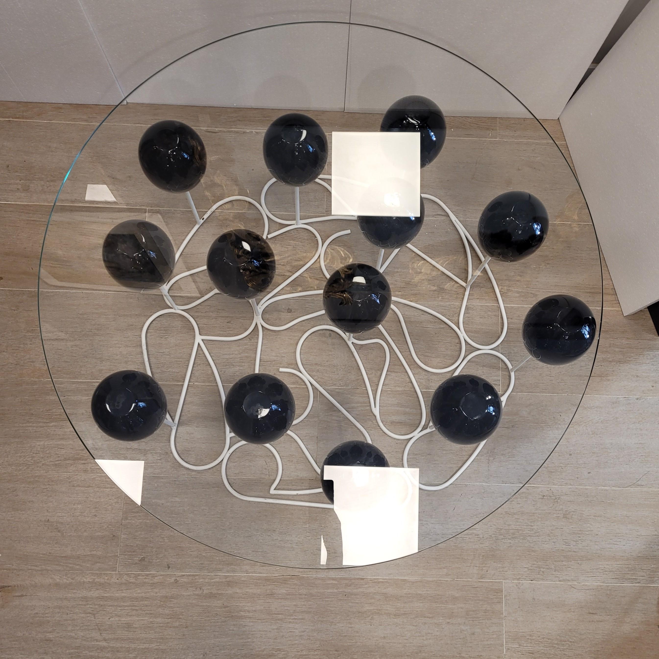 Table basse Balloon, édition noire de Duffy London Ltd en vente 10
