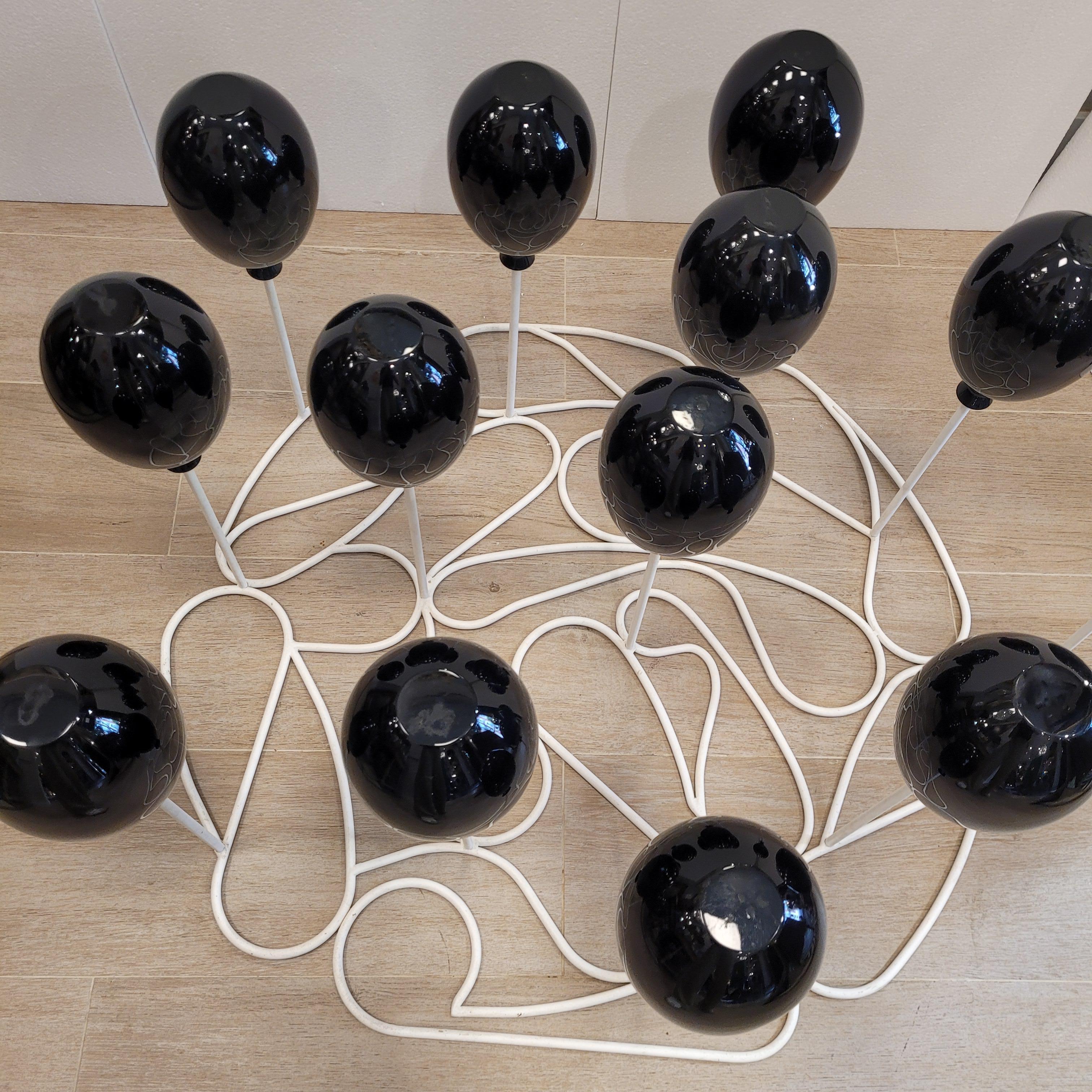Table basse Balloon, édition noire de Duffy London Ltd en vente 12