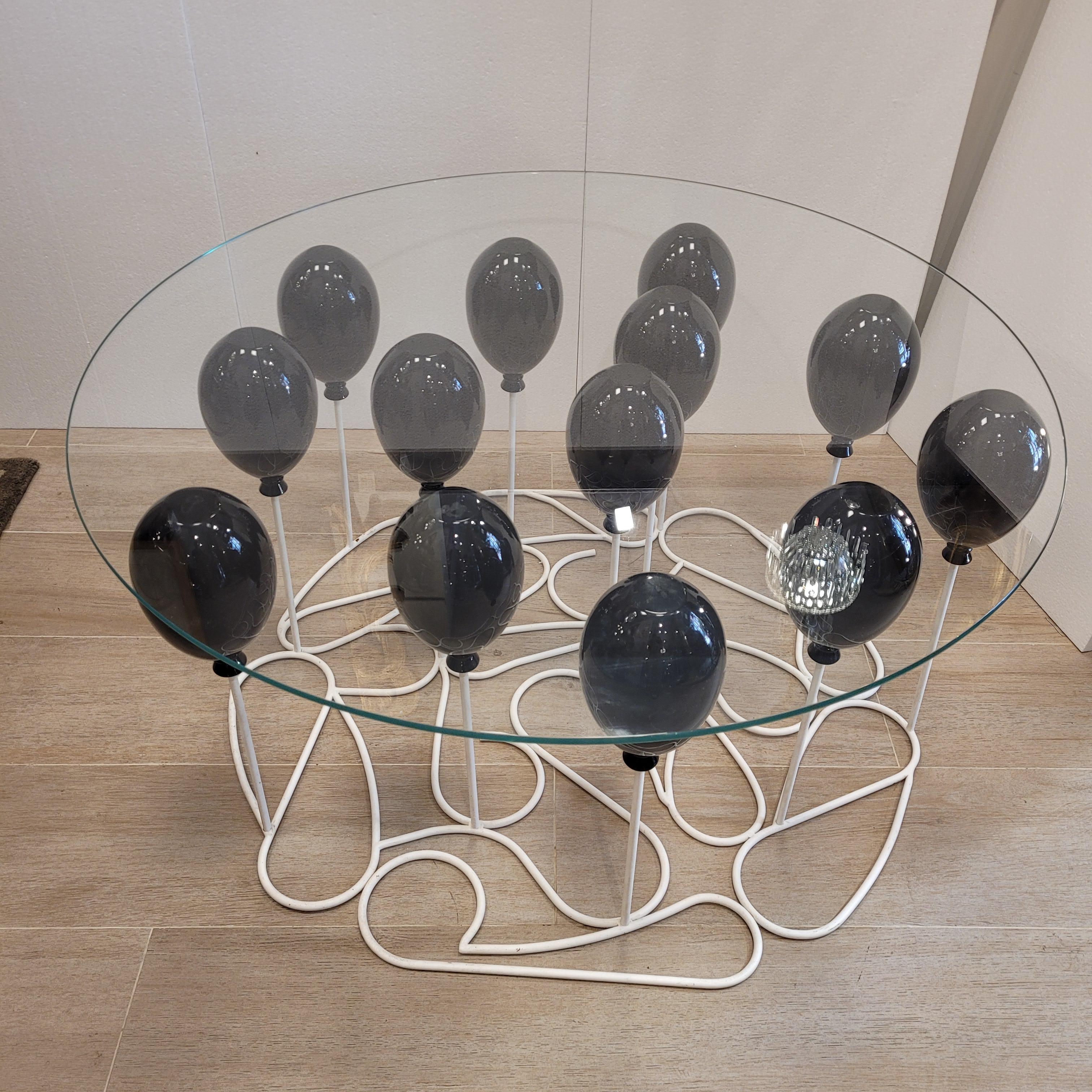 Laiton Table basse Balloon, édition noire de Duffy London Ltd en vente