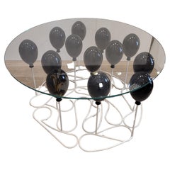Couchtisch mit Ballon, schwarze Auflage von Duffy London Ltd
