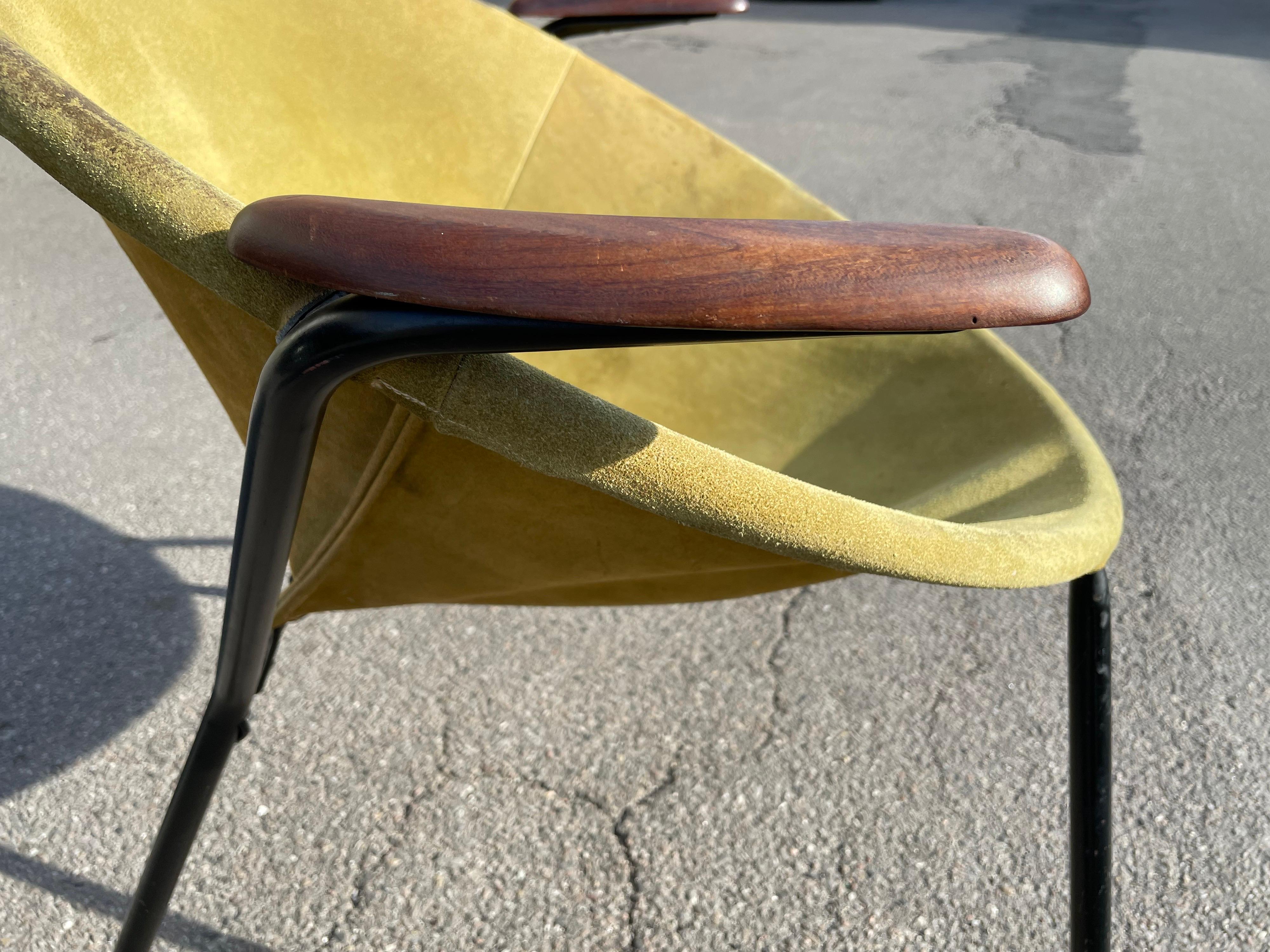 Mid-Century Modern Balloon Lounge Chair by Hans Olsen For Sale