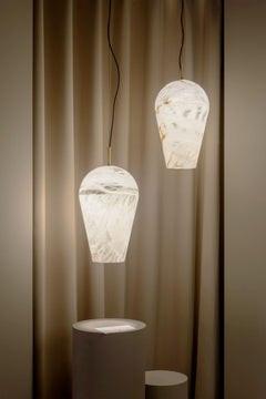 Lampe suspendue Balloon par United Alabaster