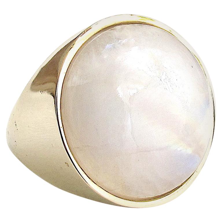 Jacqueline Rose Balloon Rainbow Moonstone Ring For Sale
