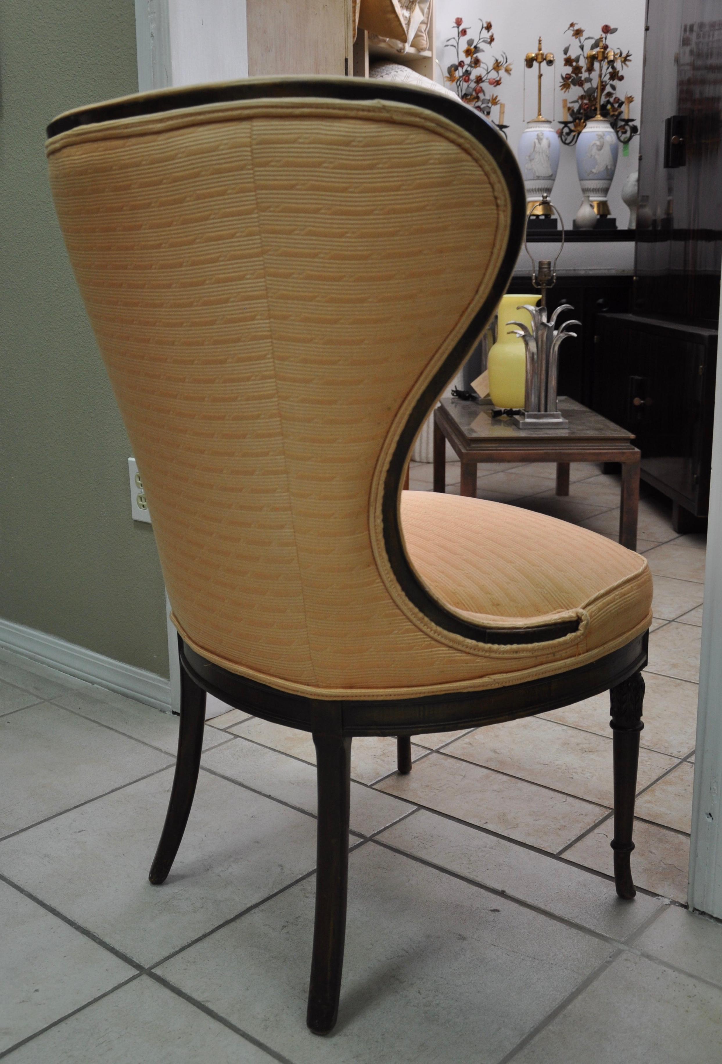 American Balloon Wingback Chairs For Sale