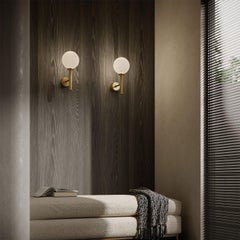 Lámpara Dorada Globos