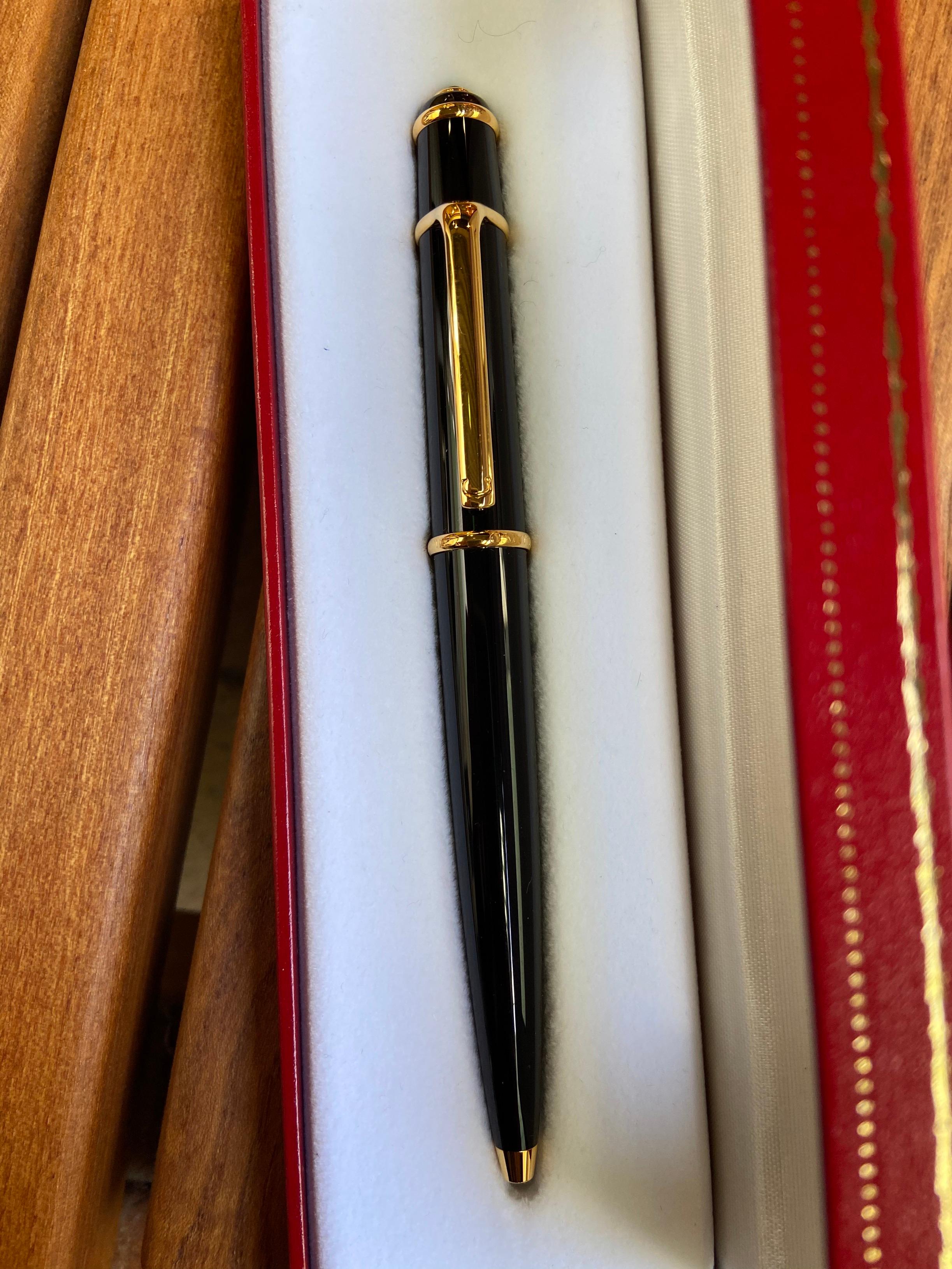 cartier gold pen price