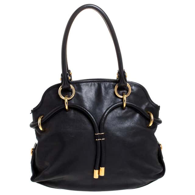 Bally Vintage Quilted Black Leather Shoulder Gold Chain Bag at 1stDibs ...