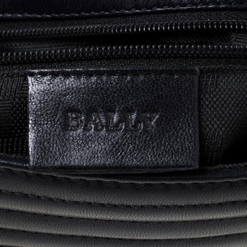 Bally Black Leather Shoulder Bag 2