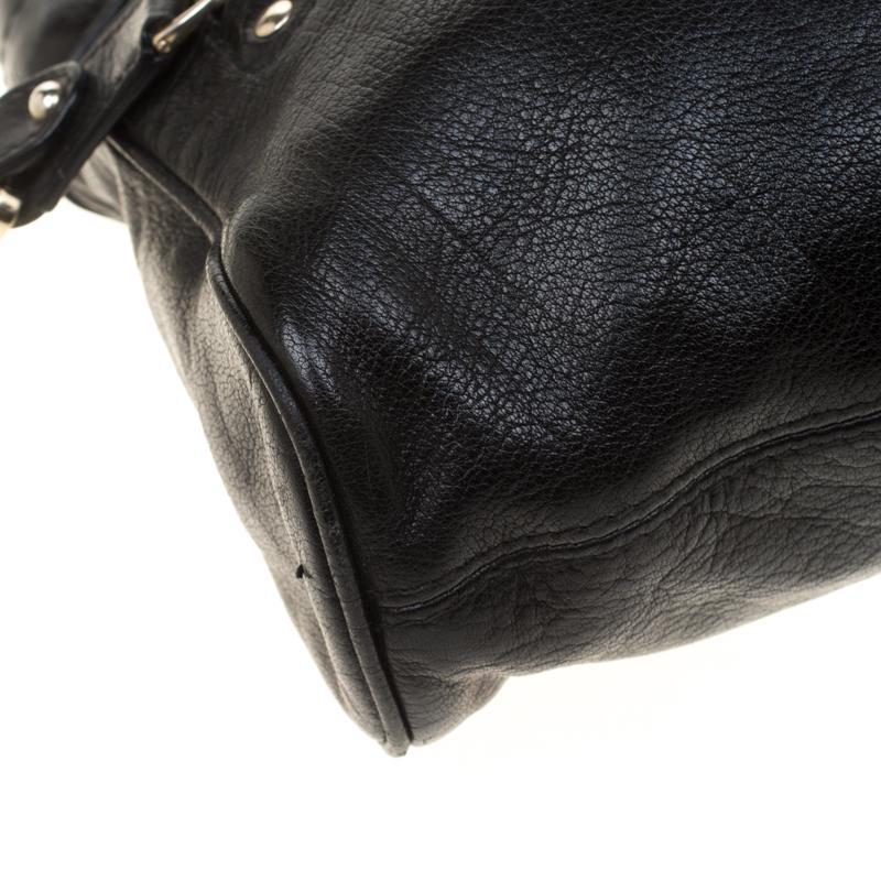 Bally Black Leather Tote 2