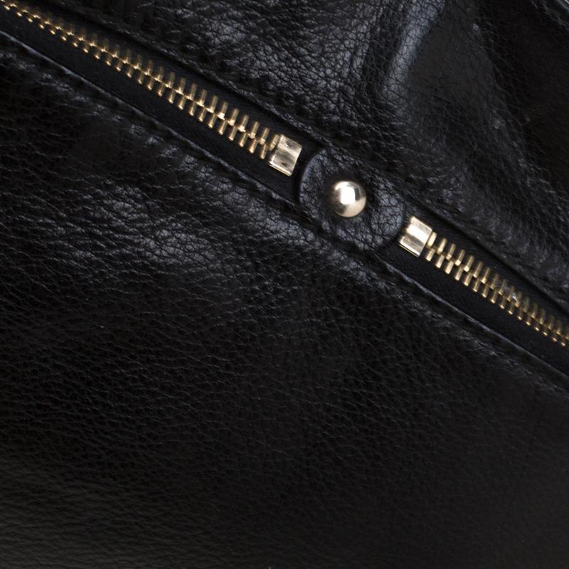 Bally Black Leather Tote 4