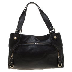 Bally Black Leather Tote