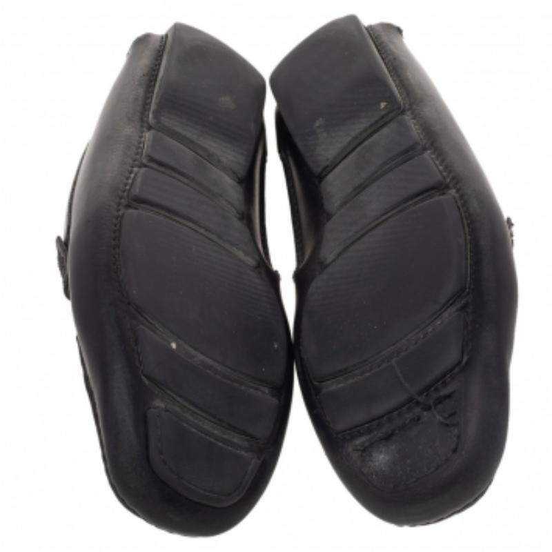 Bally - Mocassins à enfiler en cuir noir Wabler - Taille 39 2