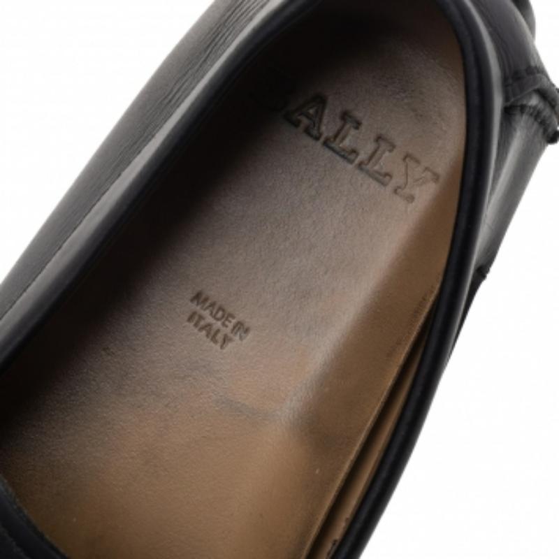 Bally - Mocassins à enfiler en cuir noir Wabler - Taille 39 3