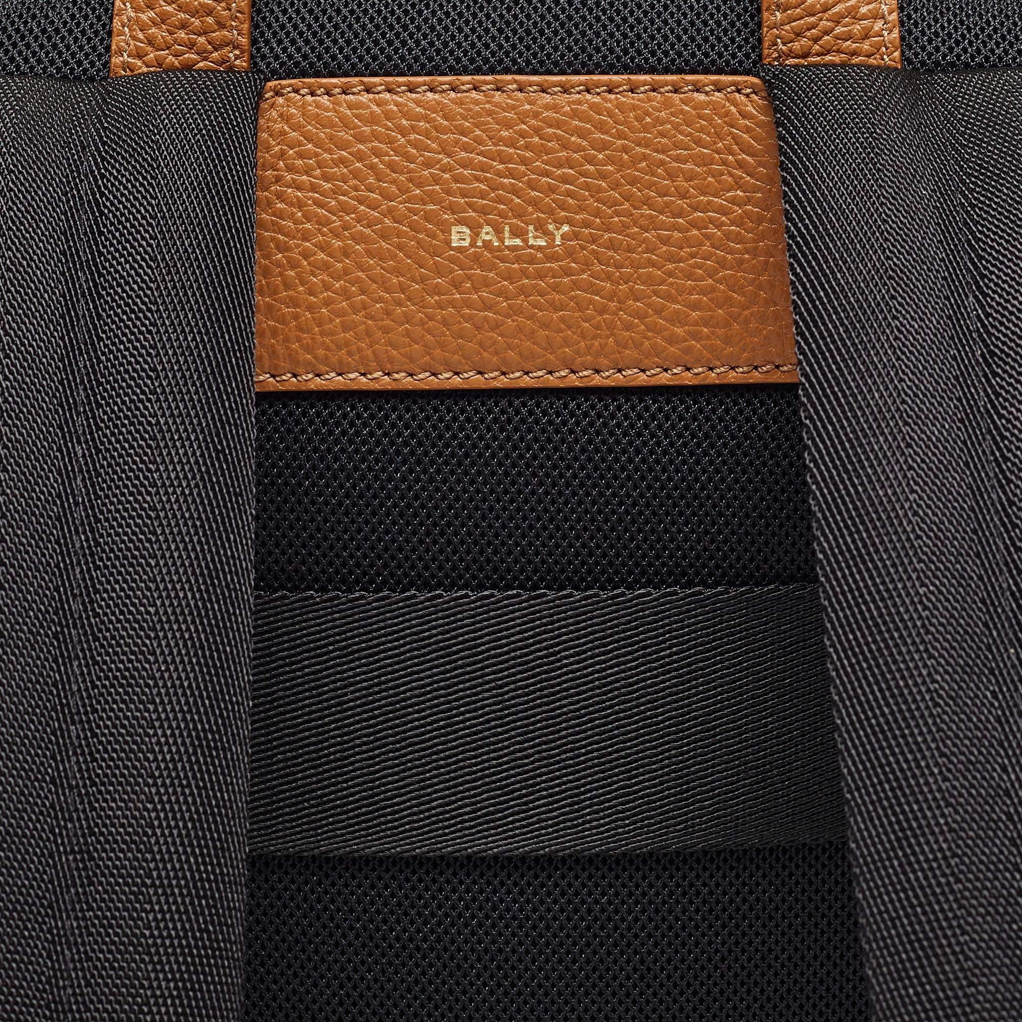 Bally Brown Printed Coated Canvas Bord Trecky Backpack 6