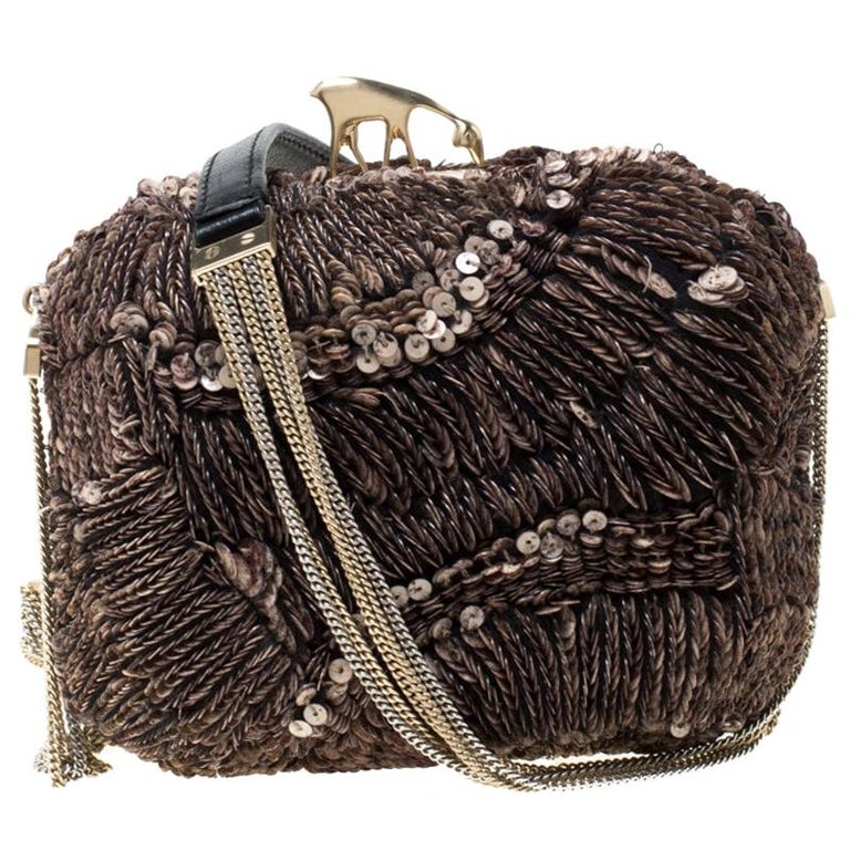 Bally Brown Clutch Bag