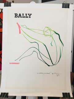 Bally Gid Femme, Small Format, Original Vintage Poster, 1976