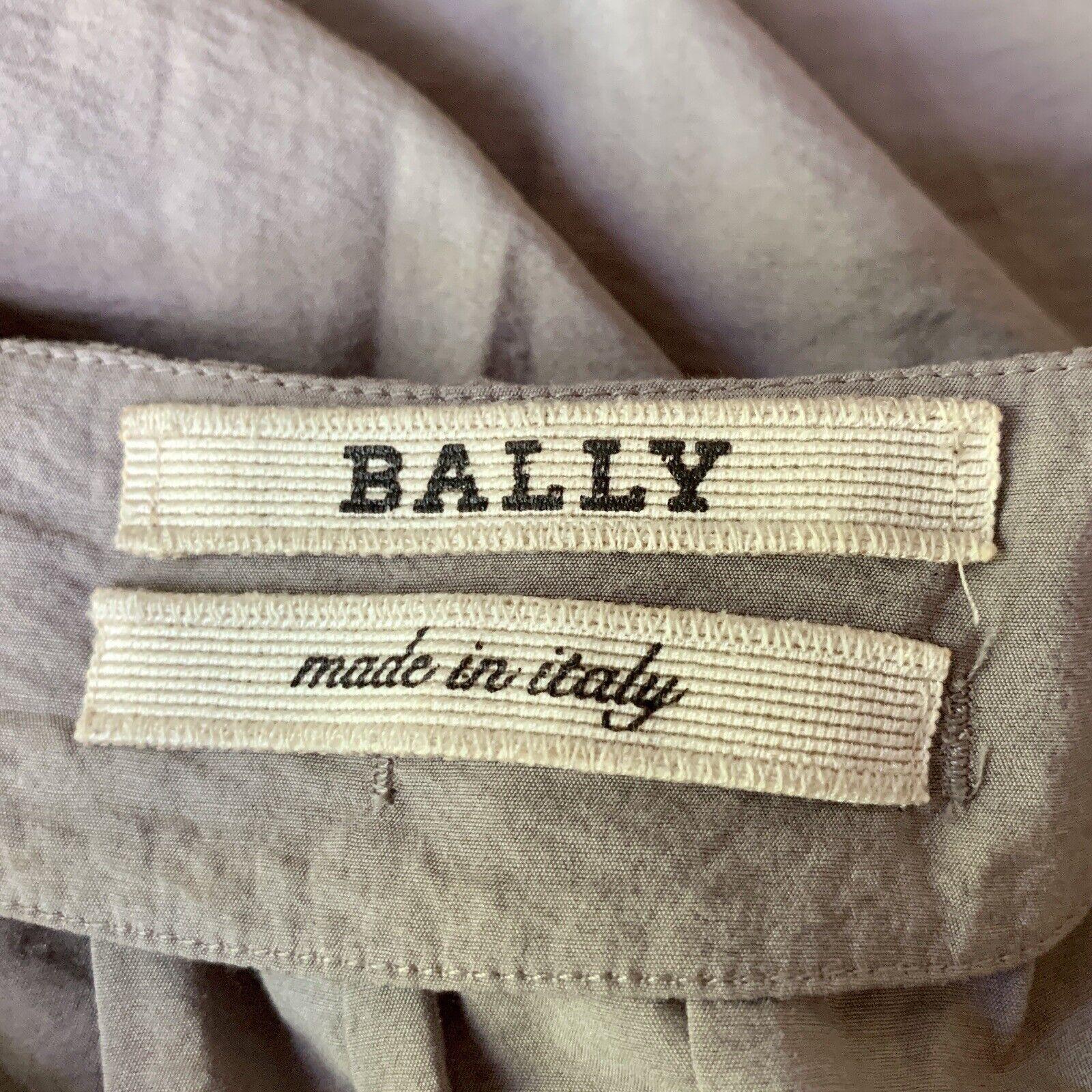 BALLY Gray RARE Sleeveless Dress Italy 4/38 For Sale 7