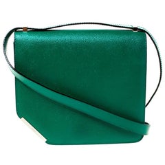 Bally - Sac à bandoulière en cuir vert