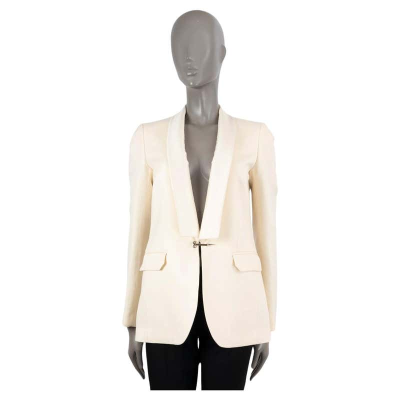 Alexander McQueen pale pink cashmere Coat Jacket 42 For Sale at 1stDibs