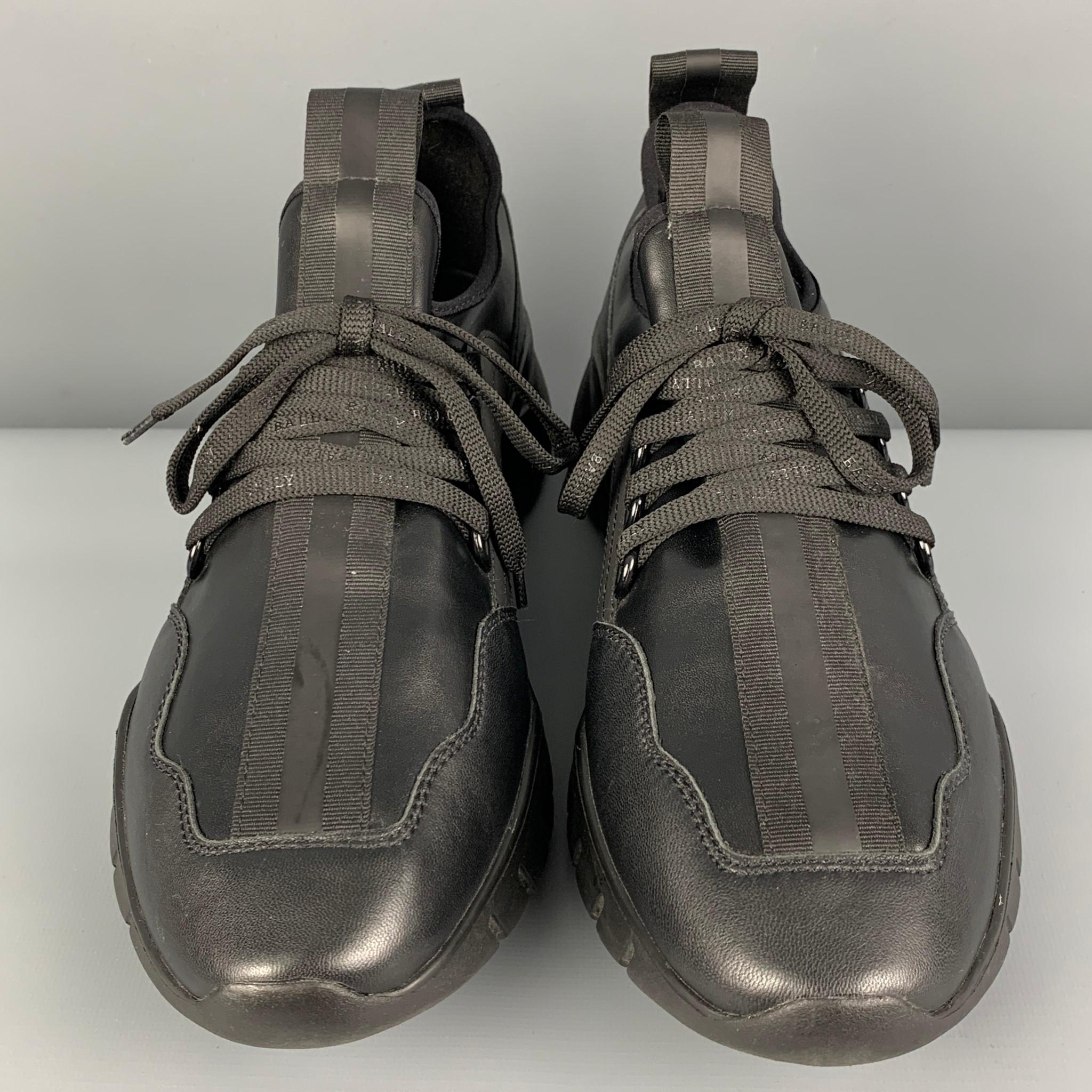 bally black shoes