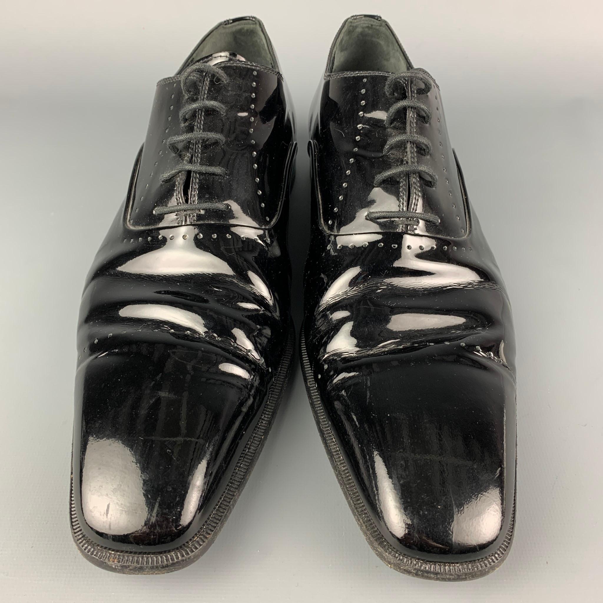 patent leather bally sneakers