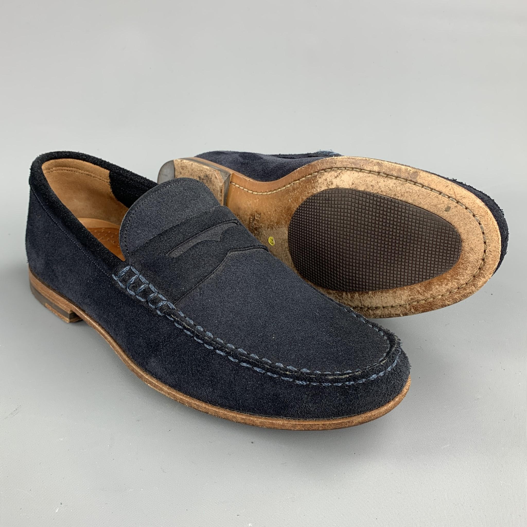 bally loafers suede