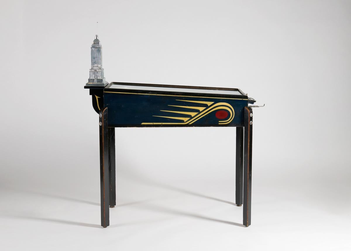 Bally Skyscraper Pinball Machine aus der Sammlung von Thierry Despont (Metall) im Angebot