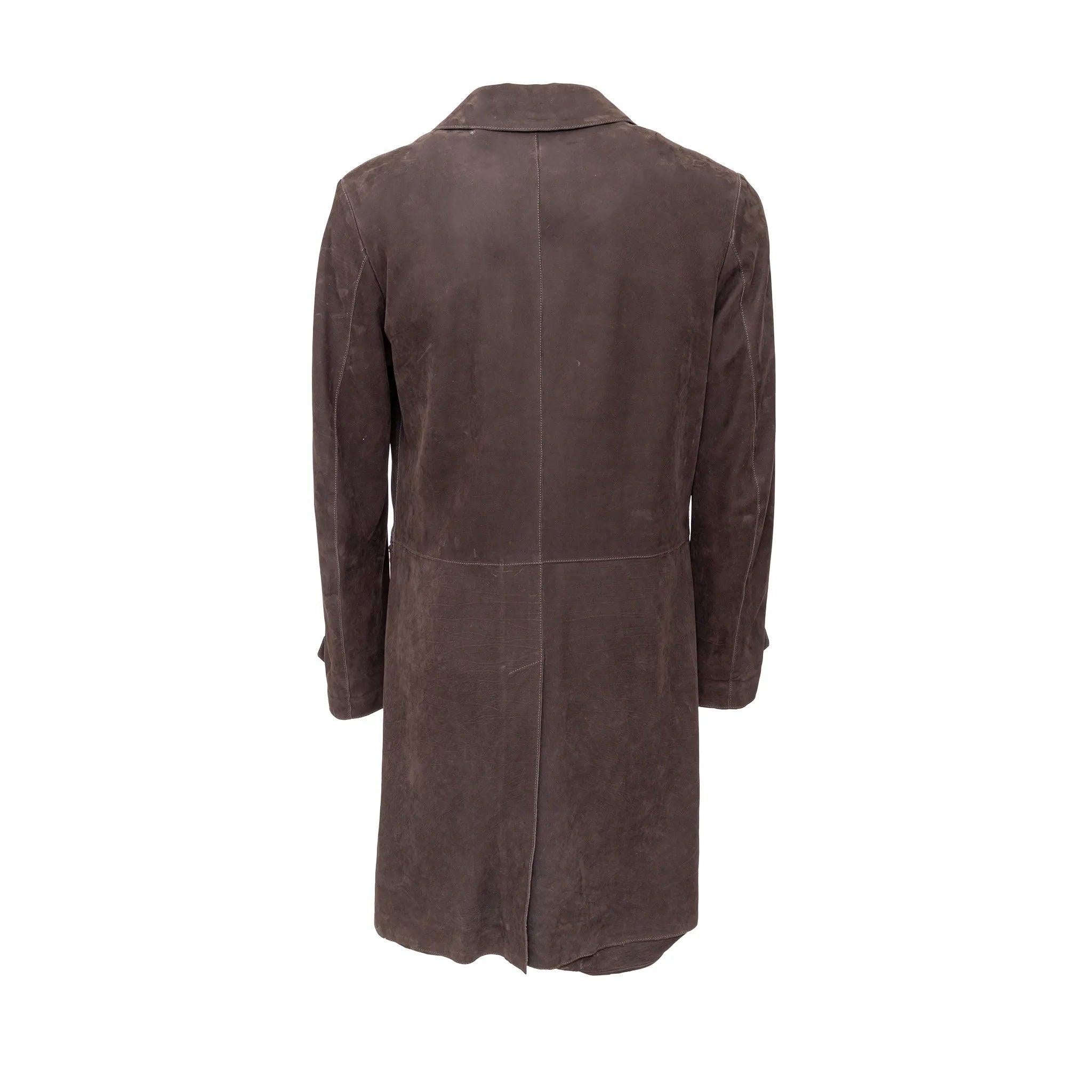 Noir Veste en daim de Bally - années 10 en vente