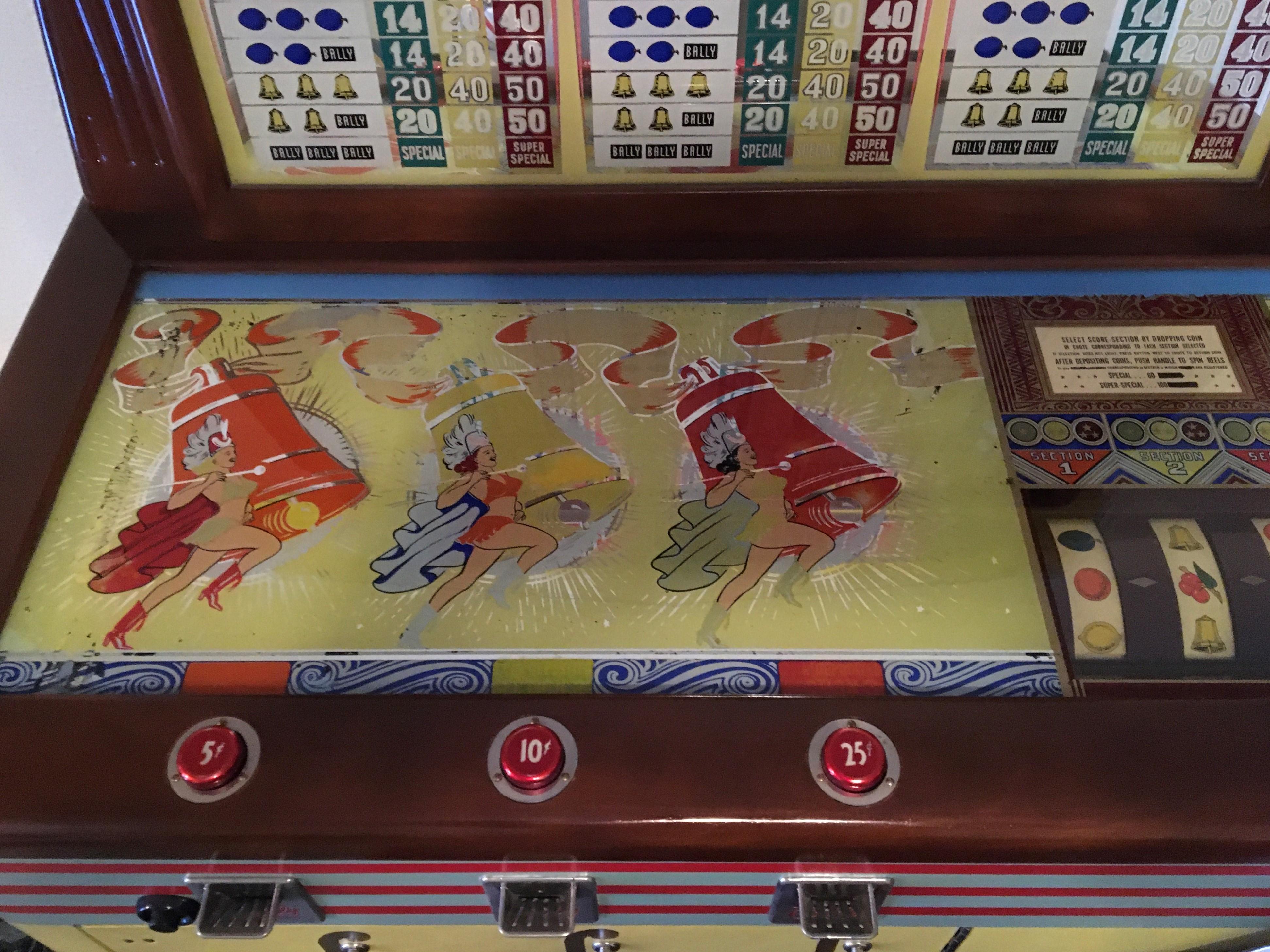 vintage bally slot machine
