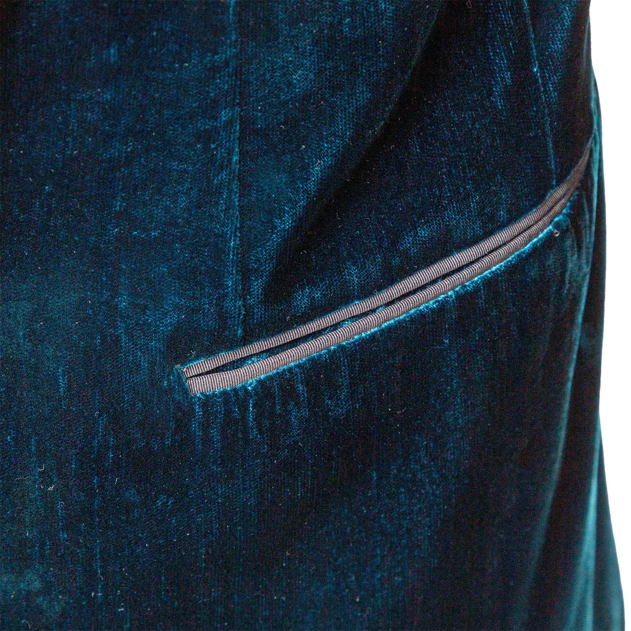 Blazer in velluto di Bally - anni '10 in vendita 3