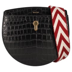 Bally Women Shoulder bags Black, Red, White Leather 