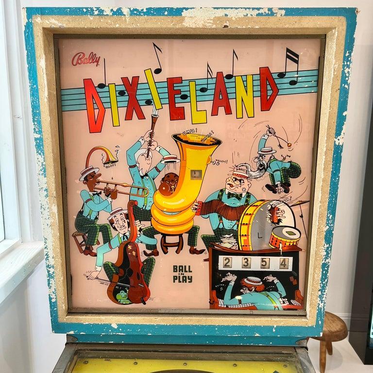 Americano Flipper Arcade 'Dixieland' di Bally, 1968 in vendita