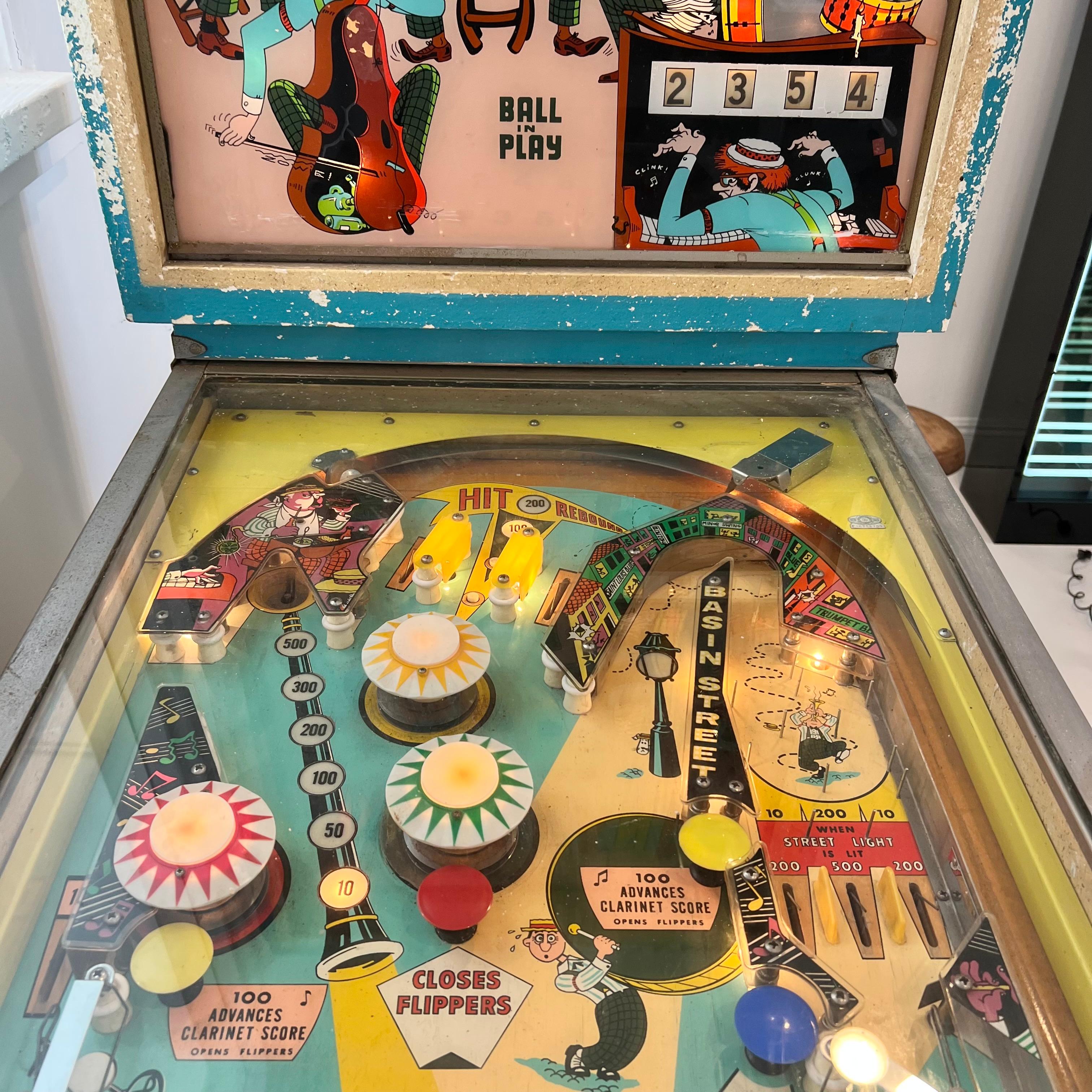 bally pinball machines 1960s