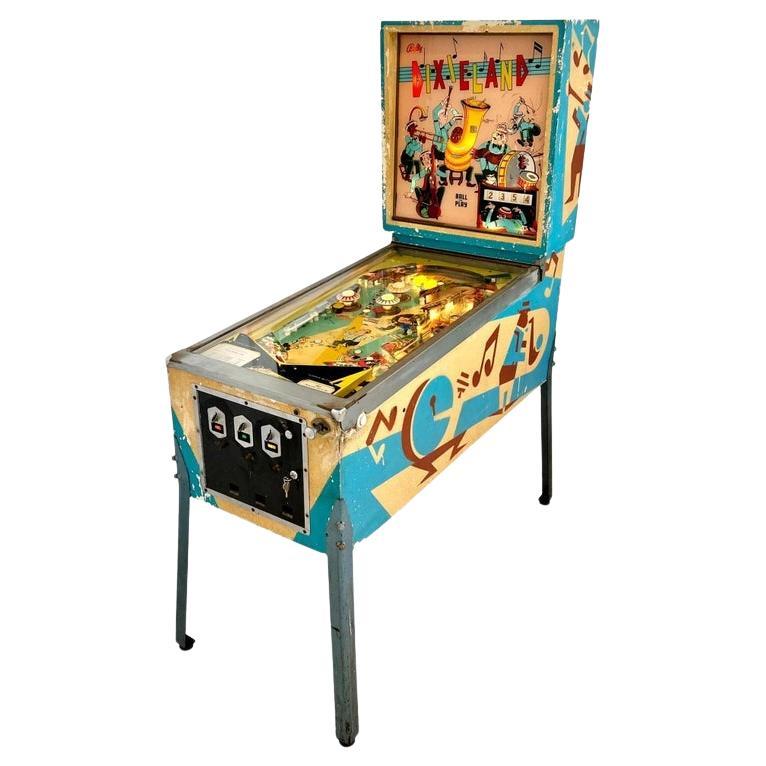 Bally's 'Dixieland' Pinball Arcade Game, 1968