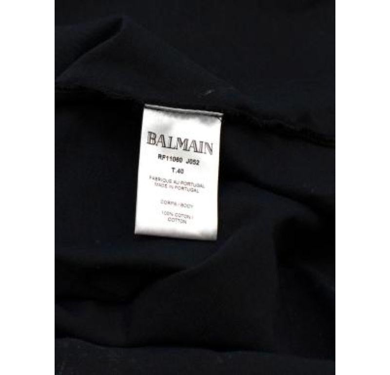 Women's Balmain Acid Wash Logo Sleeveless Vest For Sale
