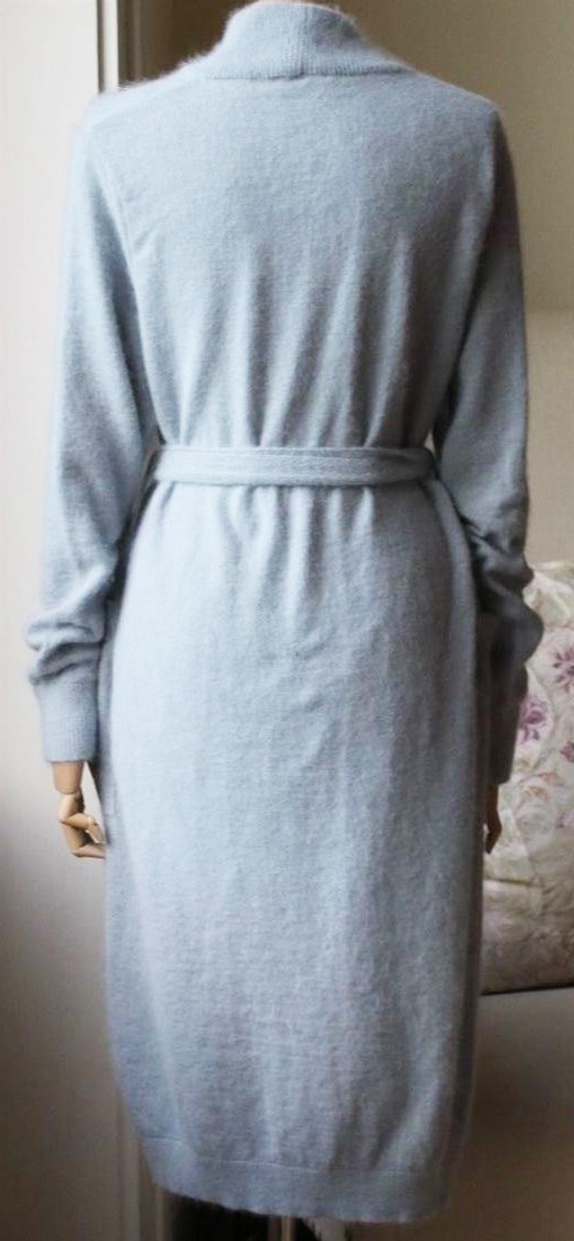 Cárdigan de mezcla de angora Balmain Gris