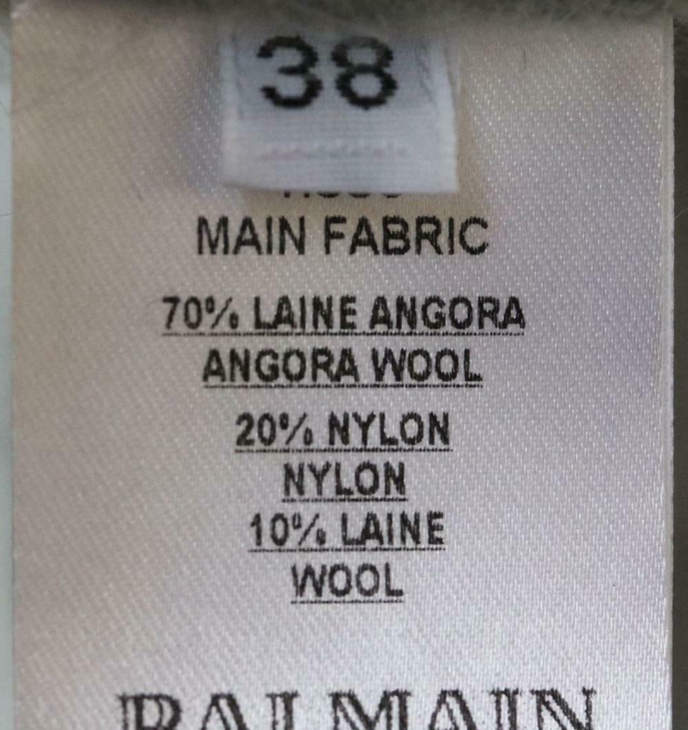 De las mujeres Cárdigan de mezcla de angora Balmain