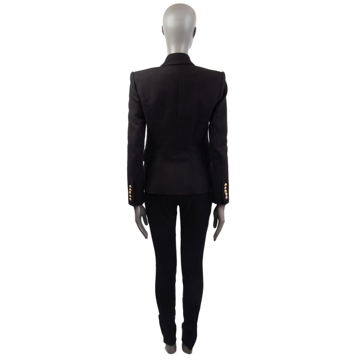 balmain black jacket