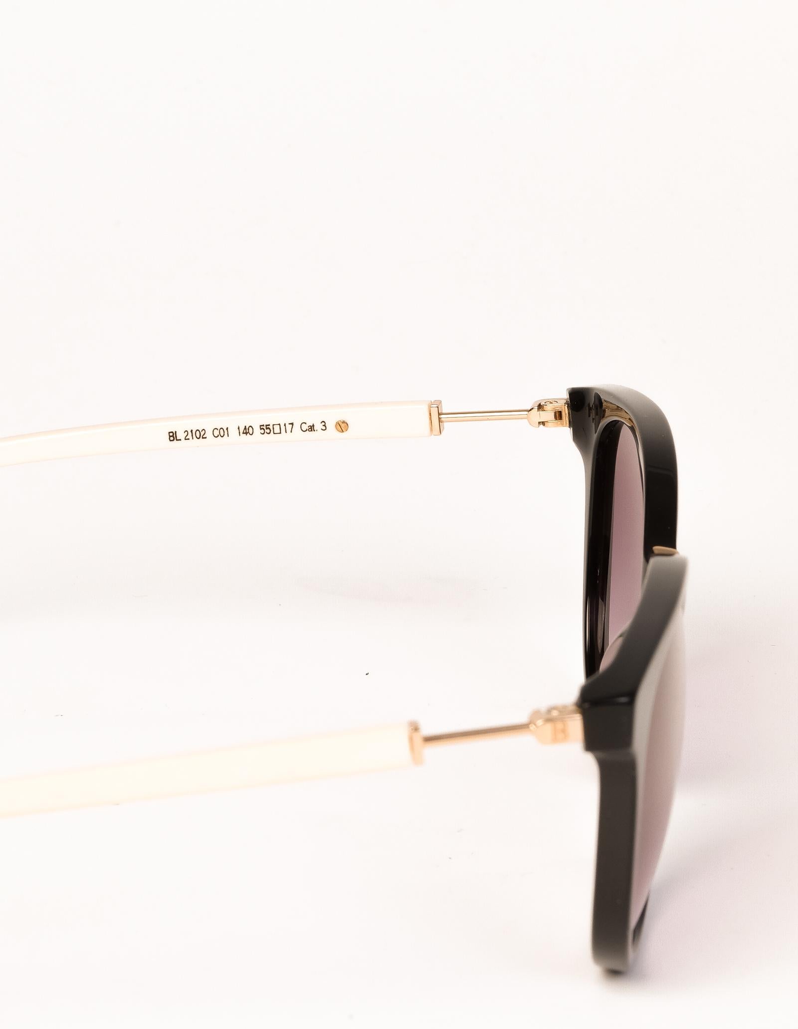 balmain sunglasses black