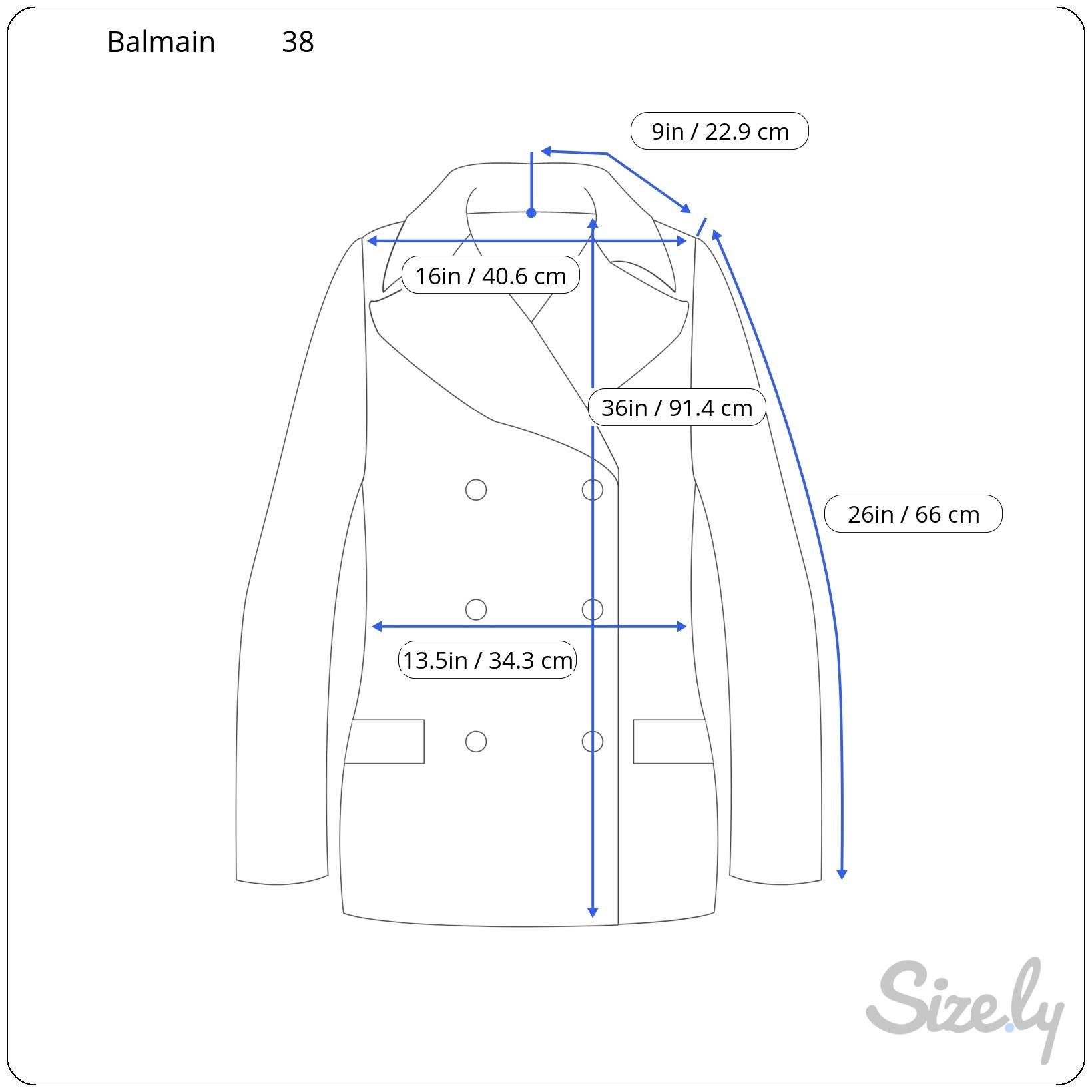 Balmain Black Double-Breasted Shearling Coat For Sale 5