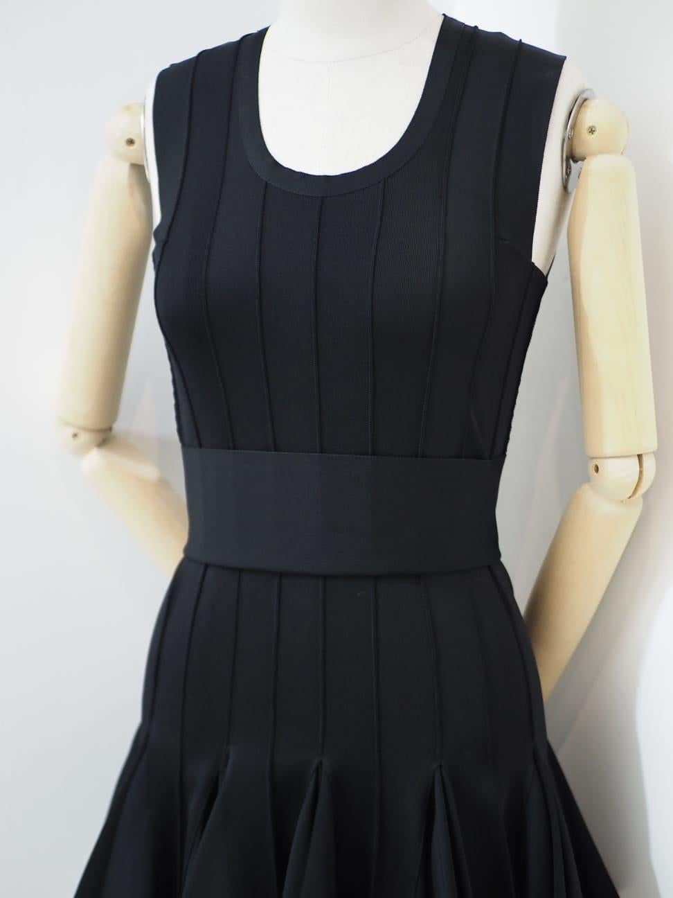 Balmain black dress For Sale 1